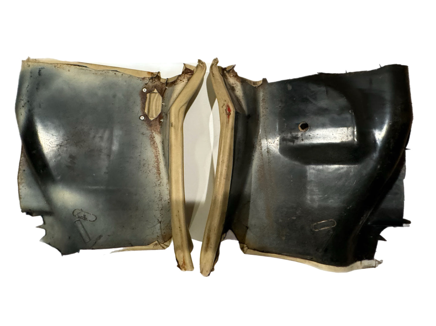 Mercedes 1076903241 Interior Trim - Rear Right Passenger side Palomino R107 SL Set