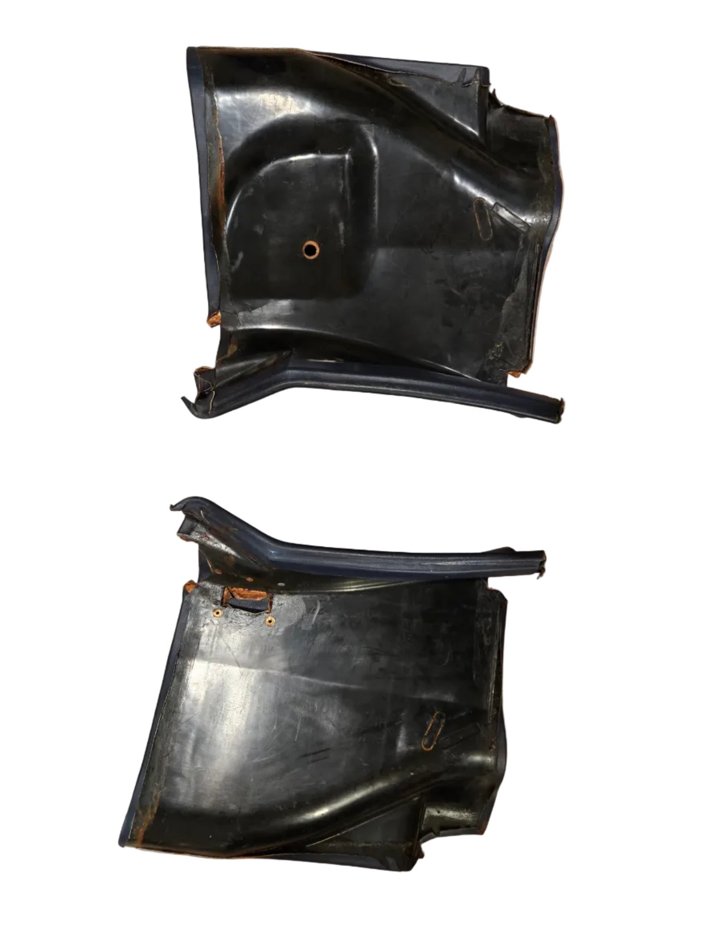 Mercedes 1076903241 Interior Trim - Rear Right and left side Blue R107 SL Set