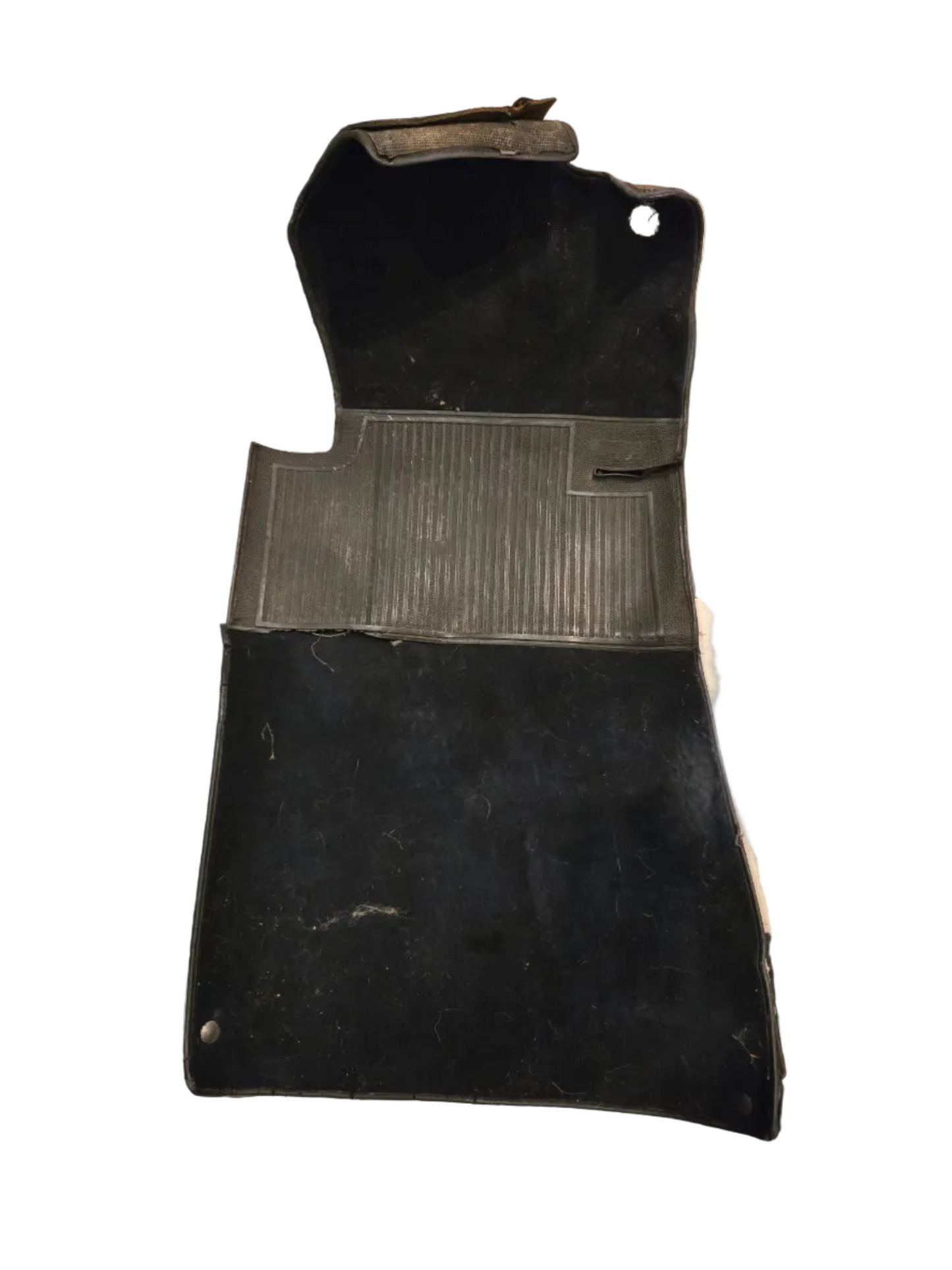 Mercedes 560SL R107 Blue Carpet floor mat set original 72-89 foam backing OEM R107